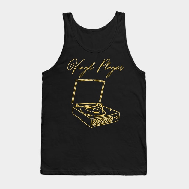 Vinyl Player Tank Top by Signum